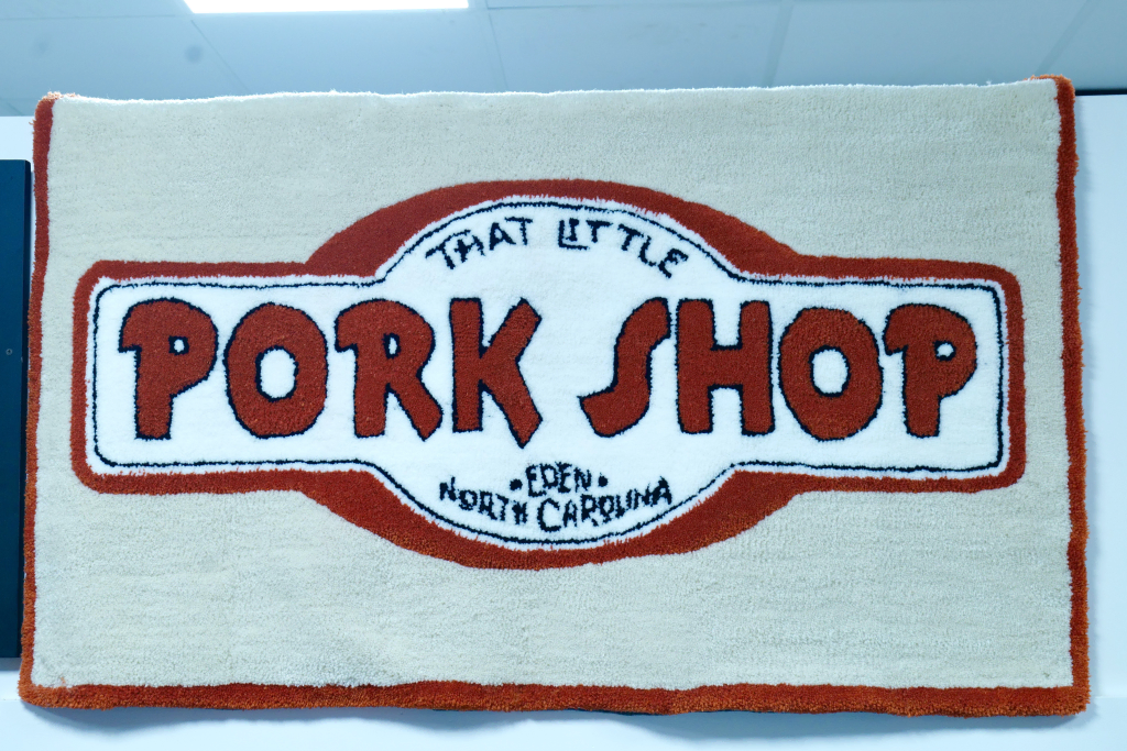 Carpet logo and branding elements